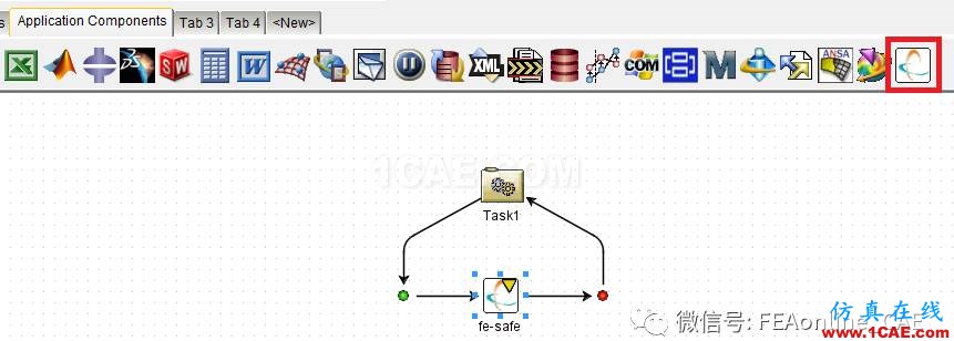 如何在ISIGHT中調(diào)用Fe-safe組件？ISight應(yīng)用技術(shù)圖片5