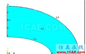 基于ANSYS APDL的橢圓膜的自適應(yīng)網(wǎng)格劃分的靜力學分析ansys圖片6