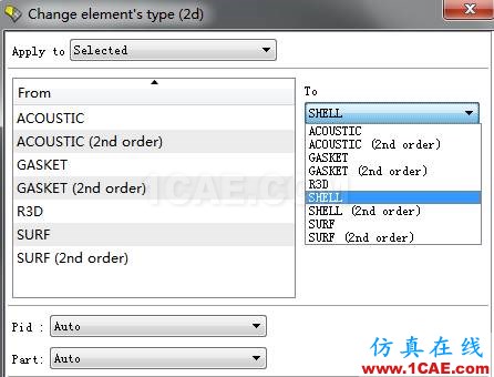 ANSA單元類型轉(zhuǎn)換命令的使用ANSA應(yīng)用技術(shù)圖片3