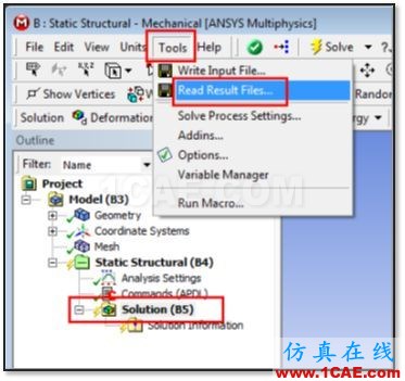 ANSYS PostProcessing APDL 20