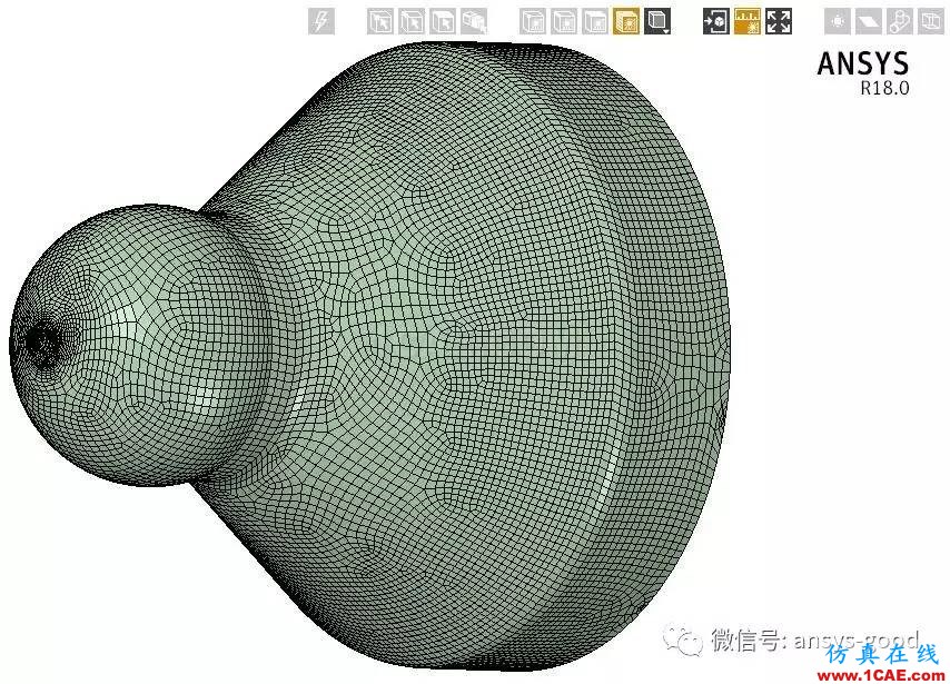 ANSYS AIM 18靜力學(xué)分析案例-中文版搶先試用ansys結(jié)果圖片13