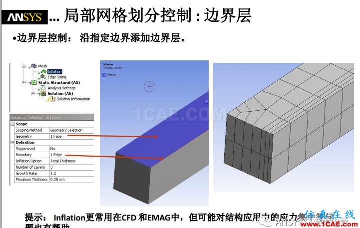 ansys技術(shù)專題之 網(wǎng)格劃分ansys workbanch圖片24