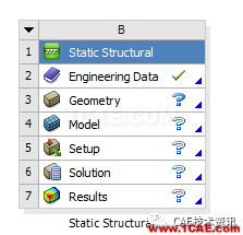 如何在ANSYS WORKBENCH中查看裝配體內零件之間的合作用力？ansys workbanch圖片2