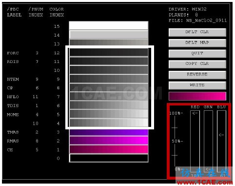 ANSYS輸出黑白云圖的辦法ansys結(jié)構(gòu)分析圖片2