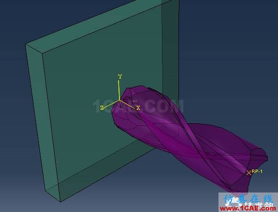 Abaqus仿真drill（鉆孔）過程abaqus有限元培訓教程圖片7