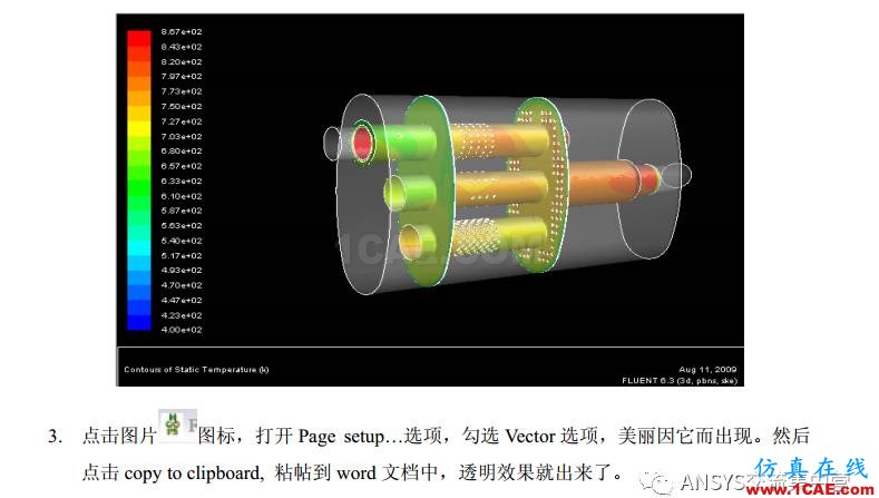 Fluent后處理漂亮的透明效果fluent分析案例圖片6