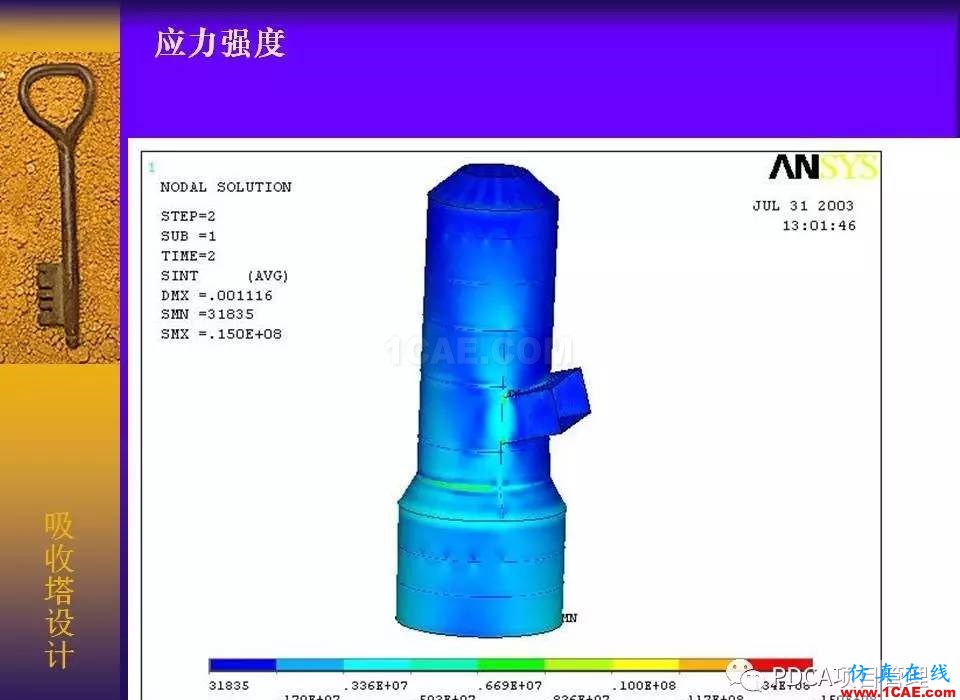 吸收塔易拉罐Ansys有限元分析案例圖解ansys分析案例圖片9