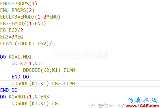 ABAQUS子程序UMAT簡單應(yīng)用abaqus有限元圖片8