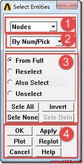 如何使用ANSYS經(jīng)典界面中強大的選擇工具ansys仿真分析圖片2