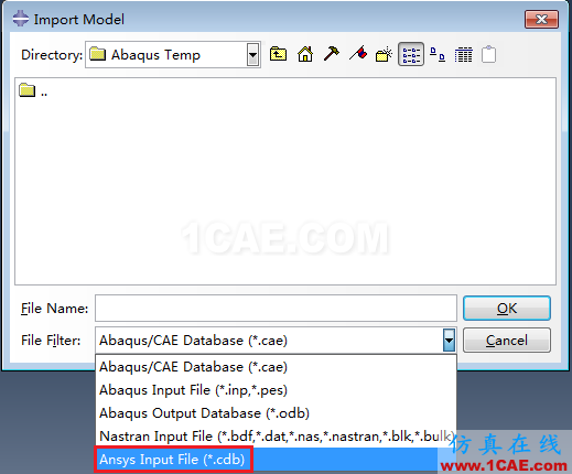 ANSYS計算模型如何導(dǎo)入Abaqusansys分析圖片5