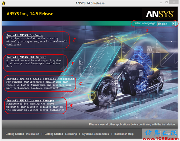 Win8下安裝ANSYS 14.5詳細步驟fluent分析圖片4