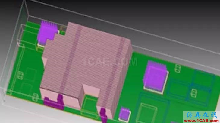 應用 | Icepak應用于PCI-e板卡的熱設計優(yōu)化ansys結果圖片2